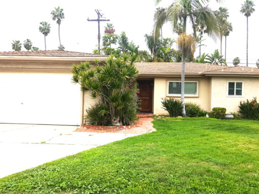 SOLD! 7631 Alberta Dr., Huntington Beach CA 92648 | 3 BED | 2 BATH | 2 CAR GARAGE | 6,400 SQ FT LOT