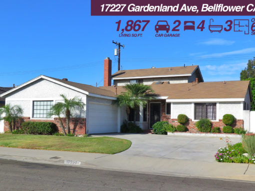 17227 Gardenland Ave, Bellflower CA | 4 BED | 3 BATH | 2 CAR GARAGE | +6K SQ FT LOT